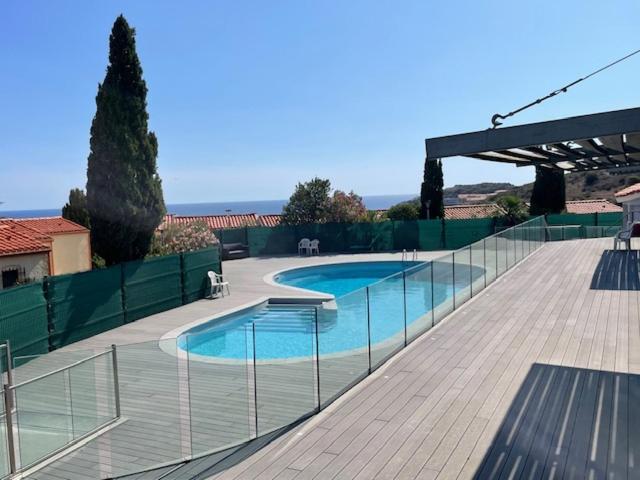 Superbe T3 Vue Sur Mer Parking Prive Classe 3 Etoiles Collioure Exterior foto